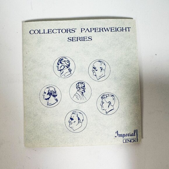 Lenox Lincoln Paperweight - Picture 3 of 3